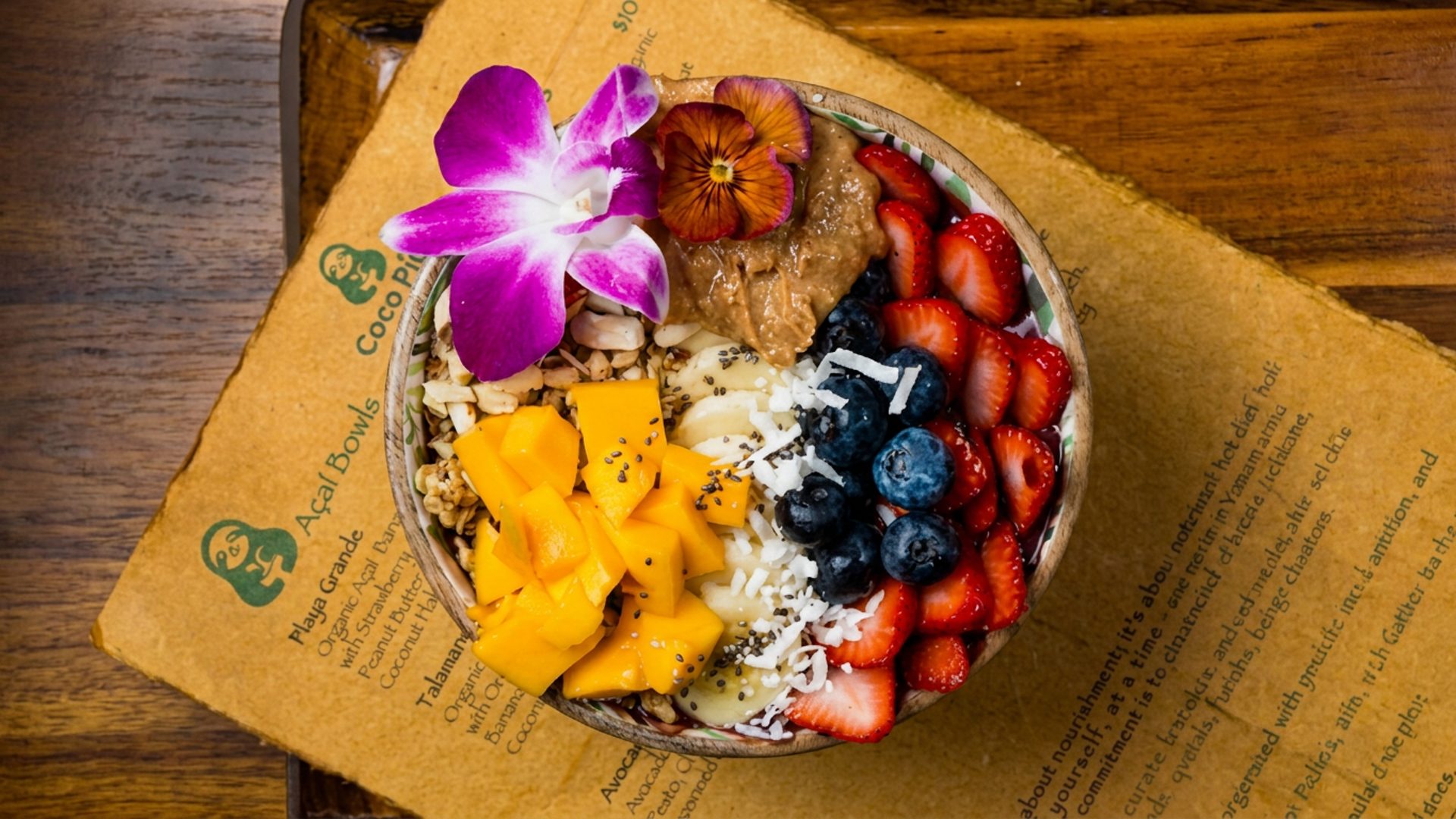 Açaí bowls made with intention